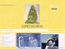 Tablet Screenshot of especialness.com